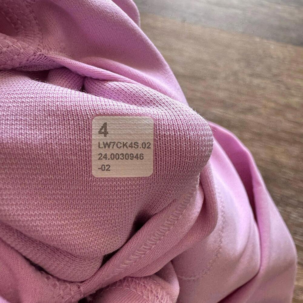 Lululemon Align Biker Short High Rise 6” Vita Pink Size 4 NWT - Picture 6 of 6